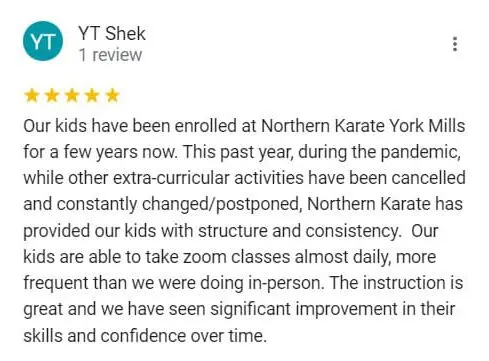 Kids Martial Arts Classes Near Me in Toronto | Northern Karate Don Mills